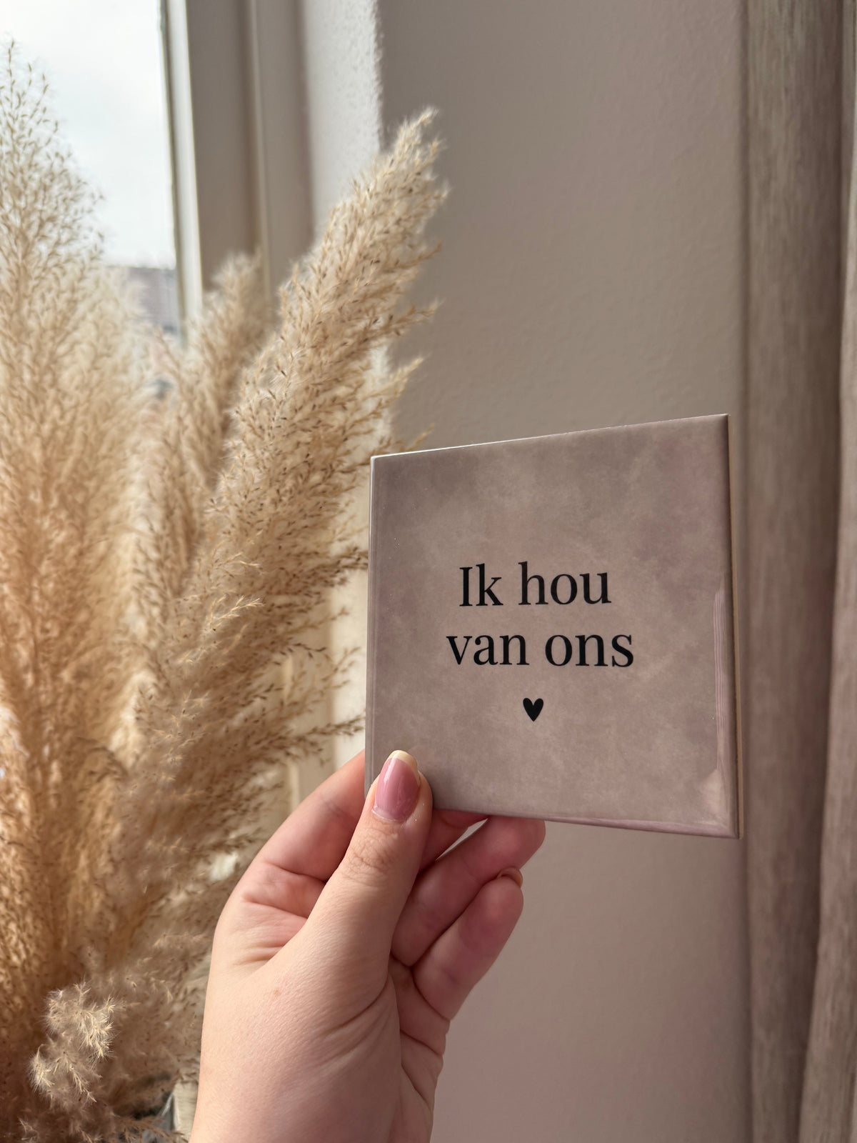 'Ik hou van ons'