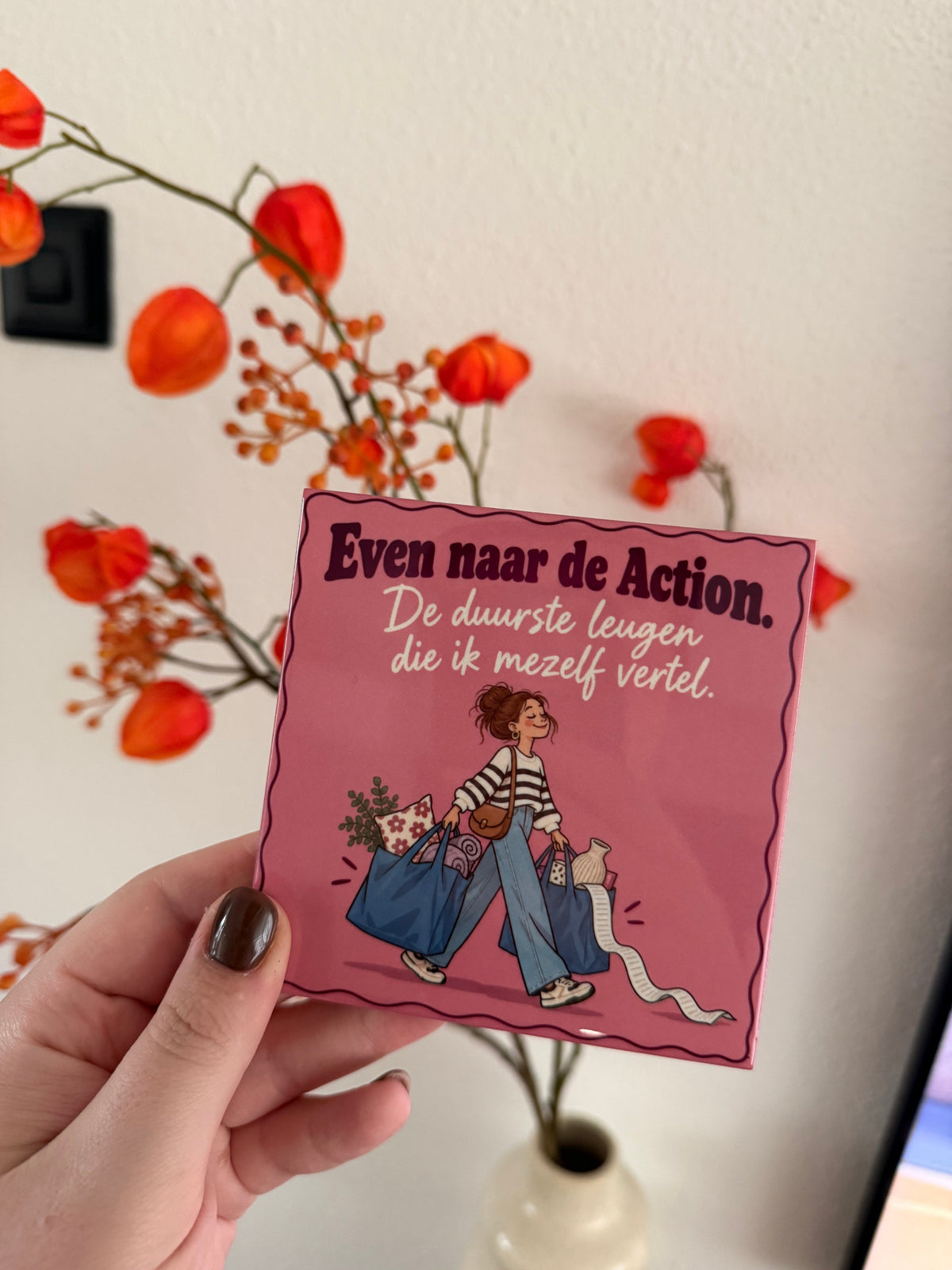 Even naar de Action. De duurste leugen die ik mezelf vertel.