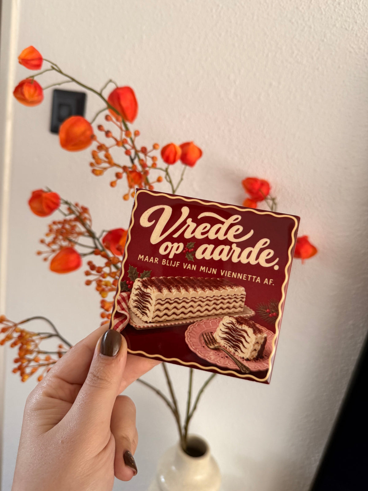 Vrede op aarde – maar blijf van mijn Viennetta af
