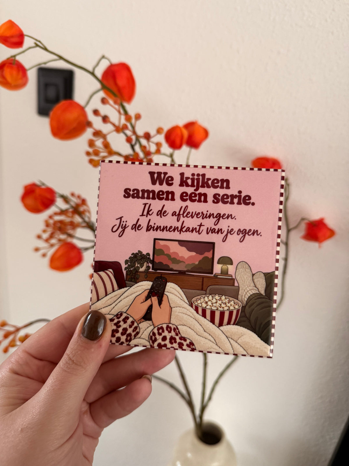 We kijken samen één serie
