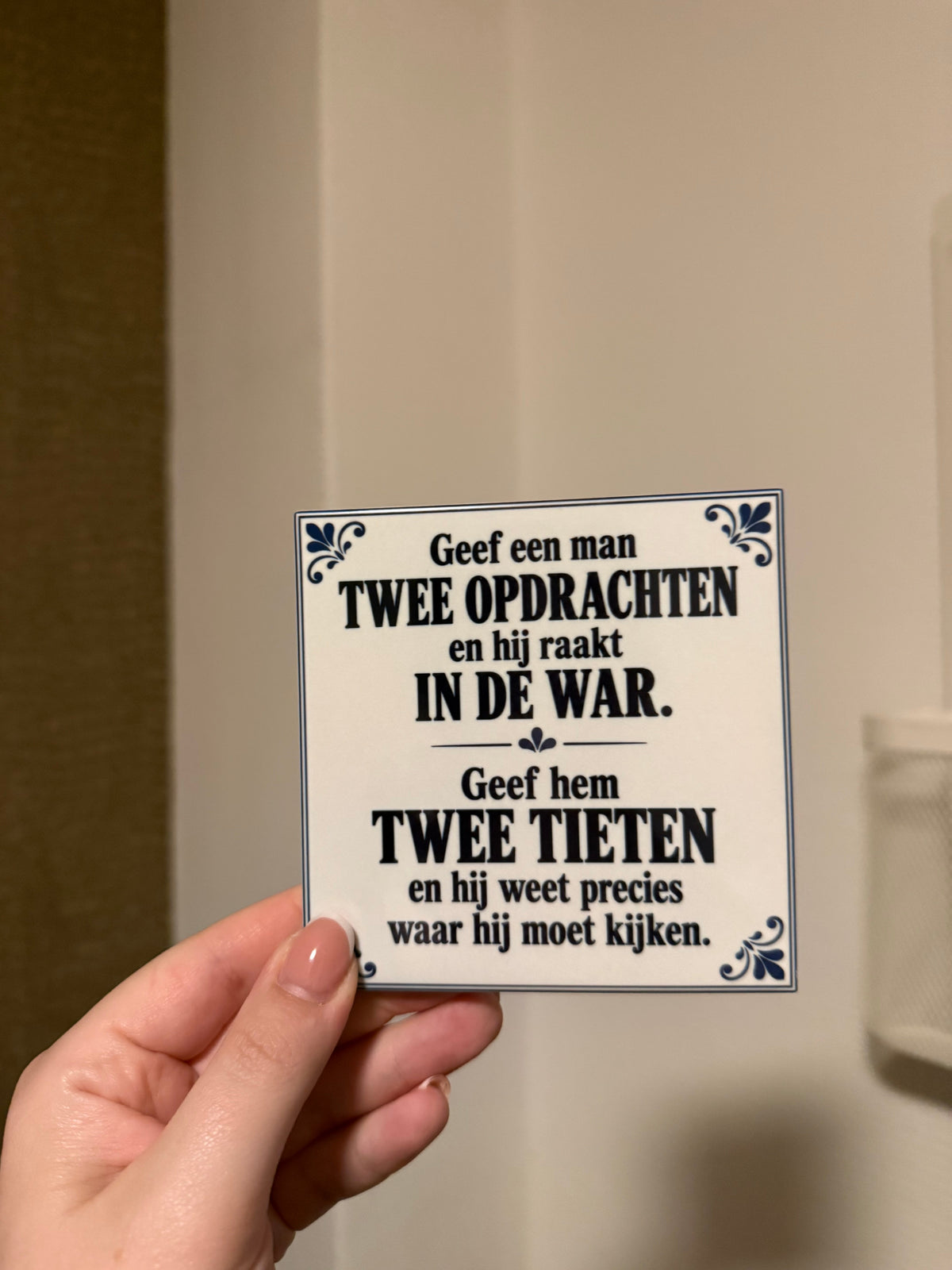 Tegel – Twee opdrachten