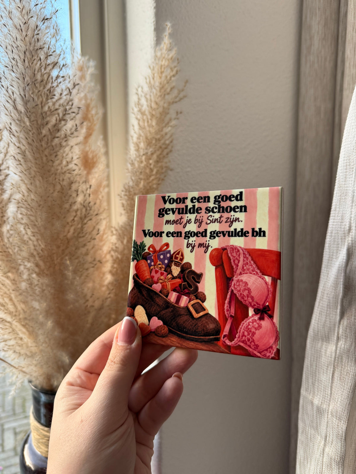 Voor een goed gevulde schoen moet je bij Sint zijn. Voor een goed gevulde bh bij mij.