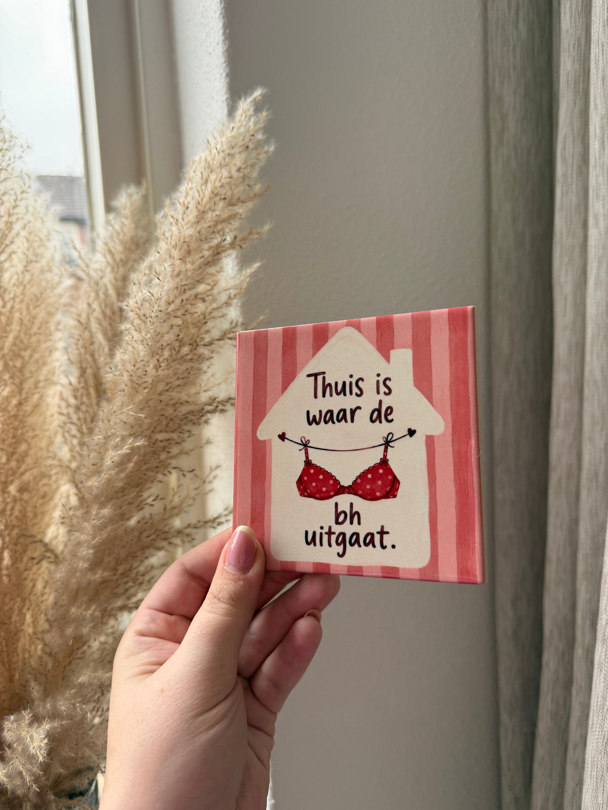 Thuis is waar de bh uitgaat
