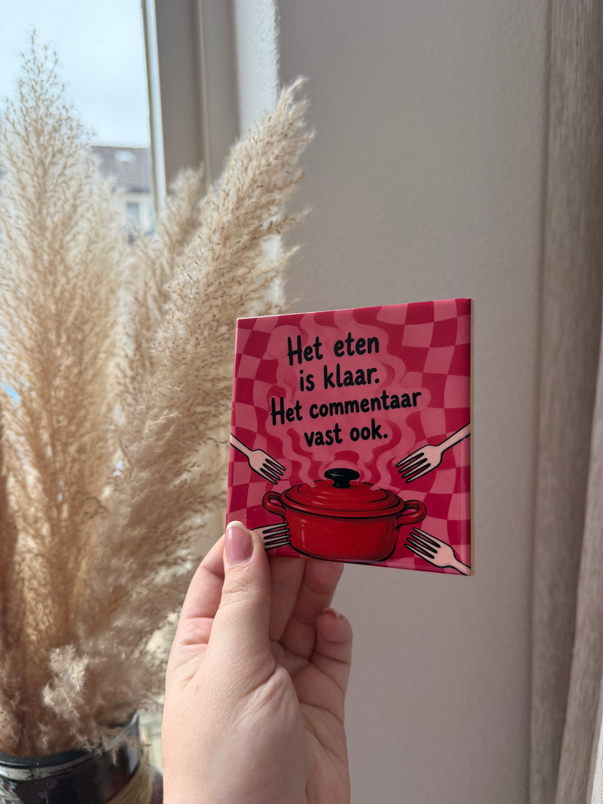 Het eten is klaar. Het commentaar vast ook.