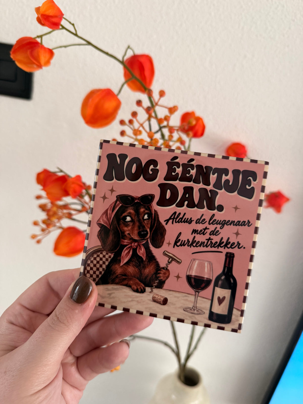 Tegeltje ‘Nog eentje dan’