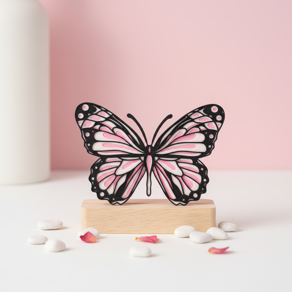 3D Geprinte Vlinder