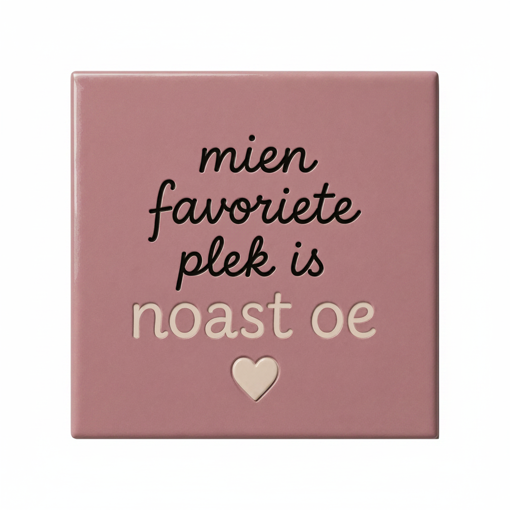 Mien favoriete plek is noast oe