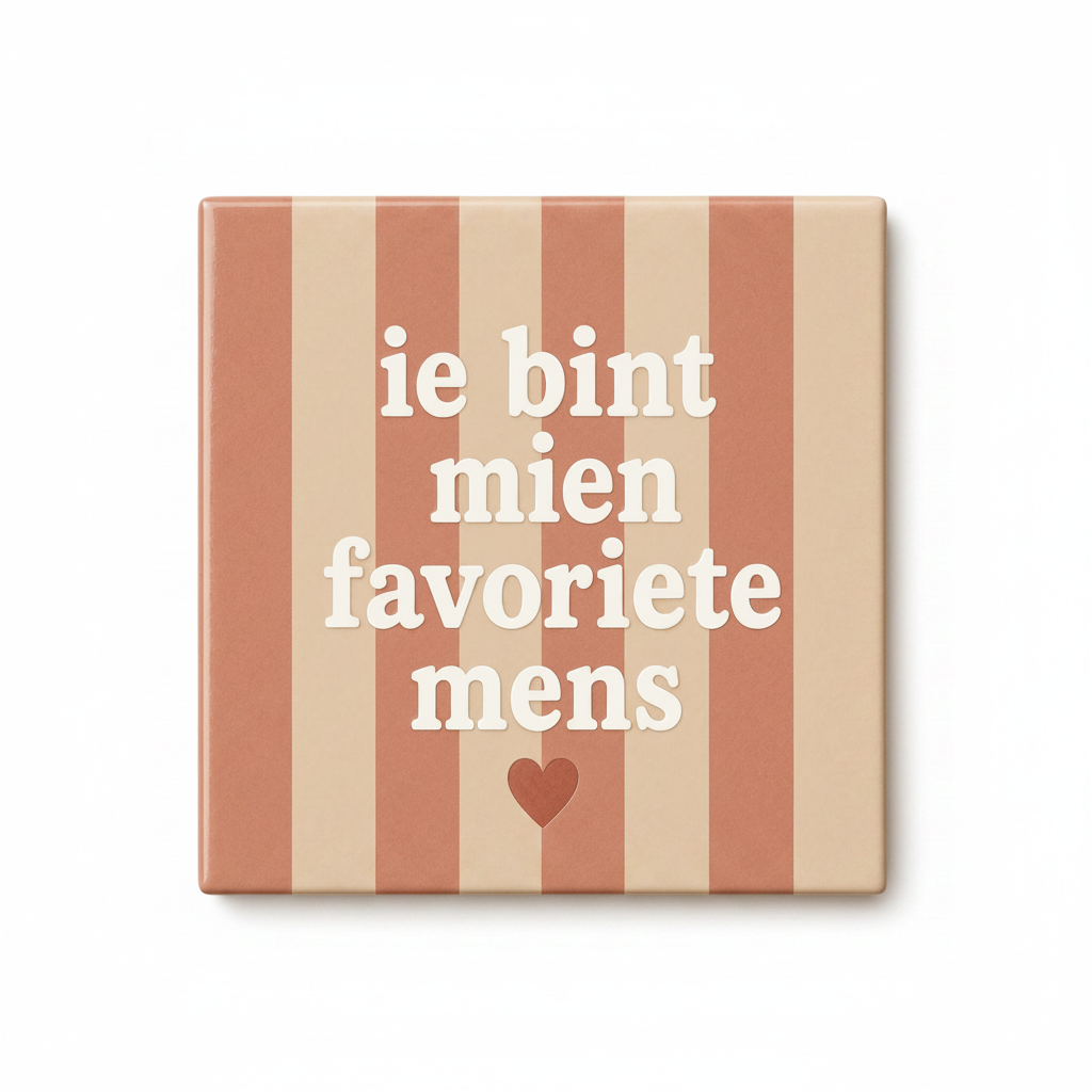 Ie bint mien favoriete mens