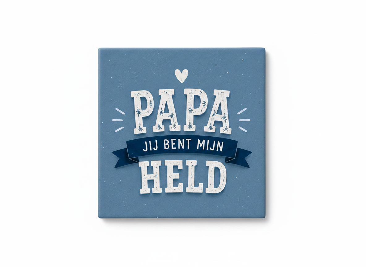 Papa, jij bent mijn held
