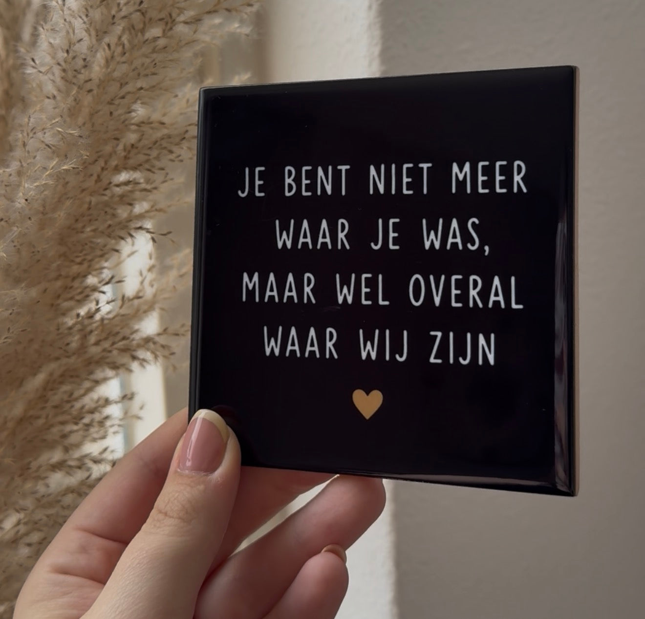 Je bent niet meer waar je was