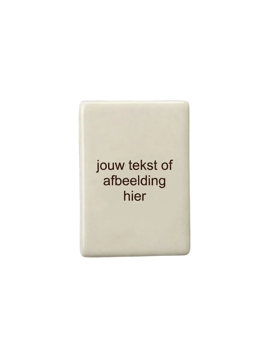 Magneet met eigen foto of tekst