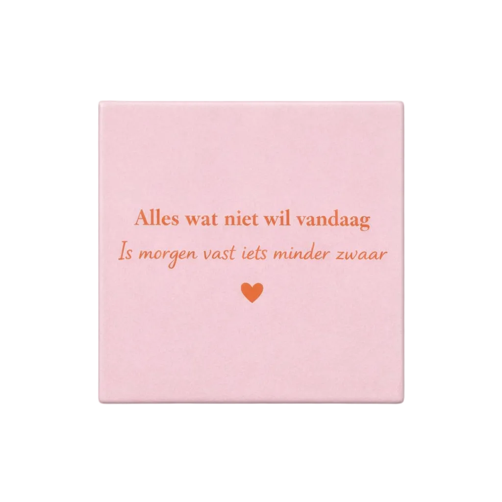 Alles wat niet wil vandaag