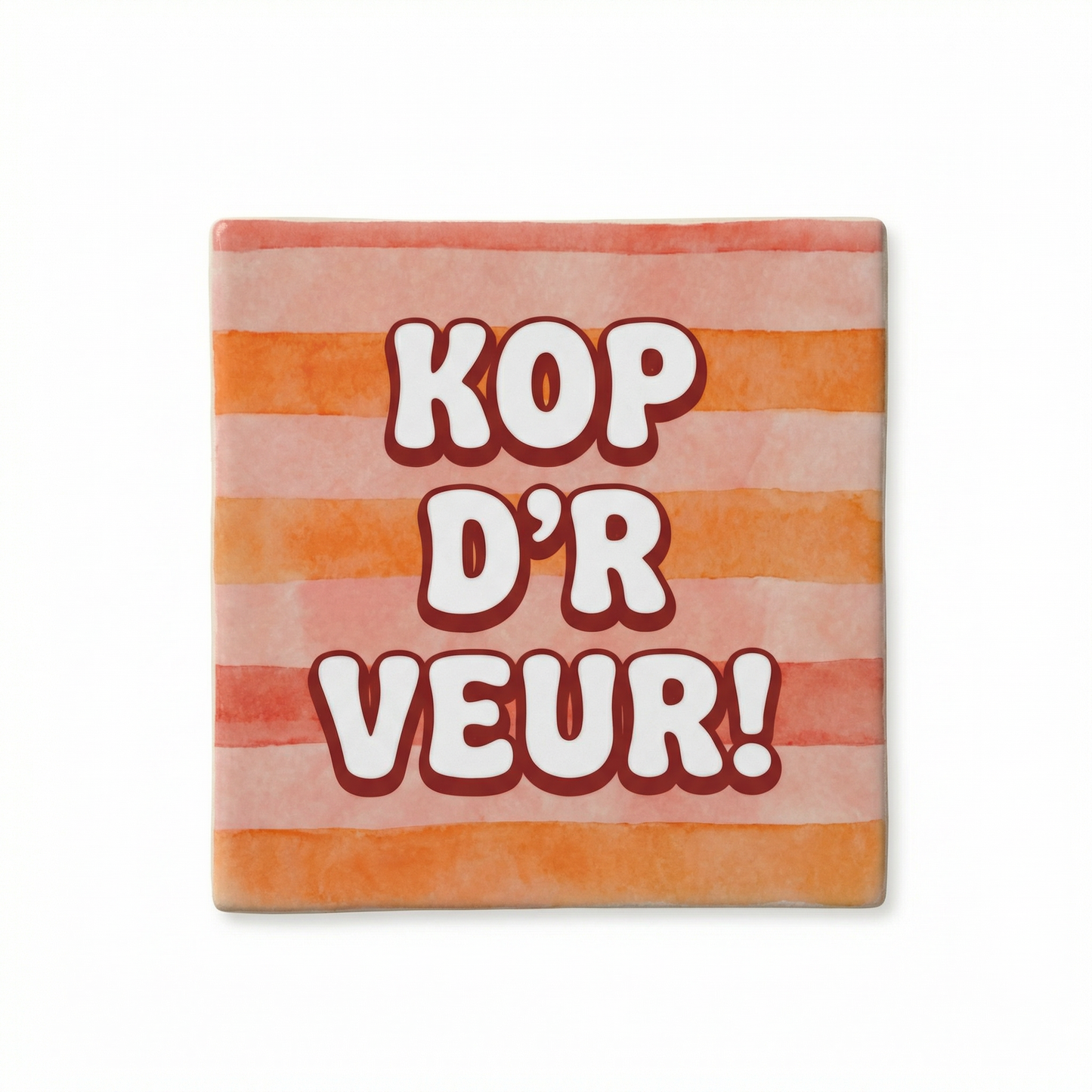 Kop d'r veur