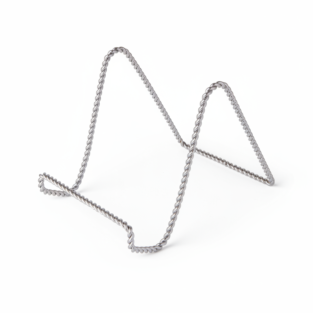 Tegelhouder Twisted Zilverkleurig