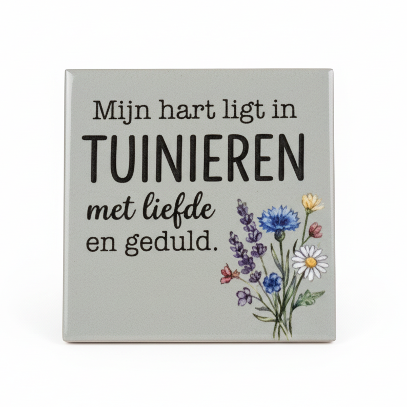 Tegel tuinieren