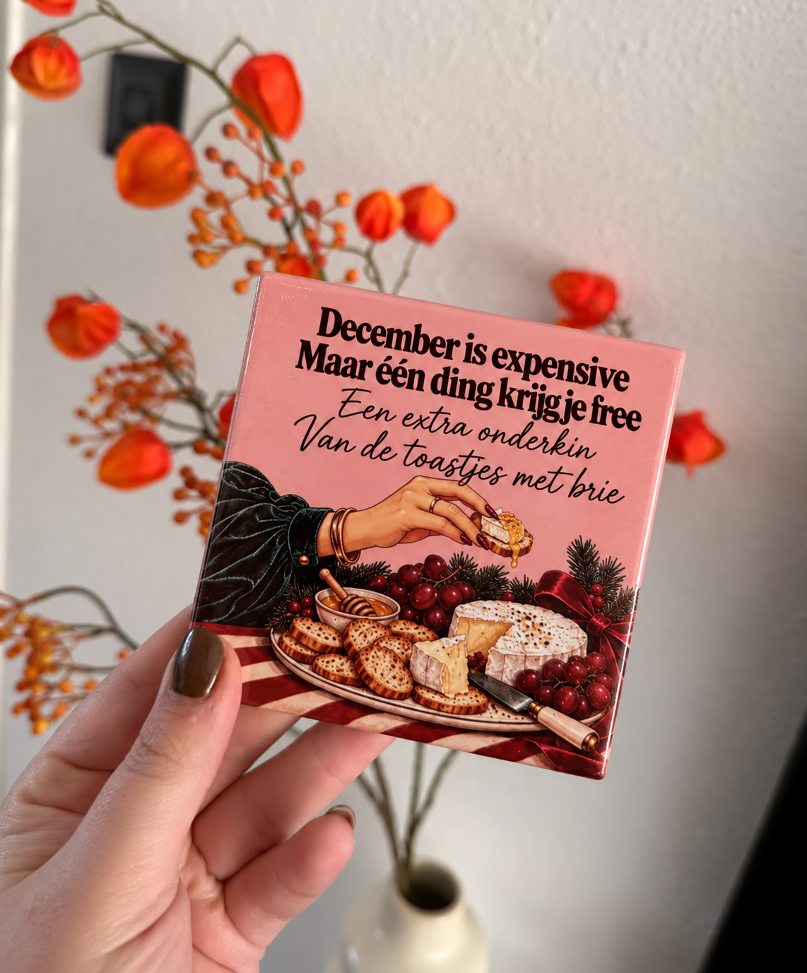 Tegel December is expensive – Toastjes met brie