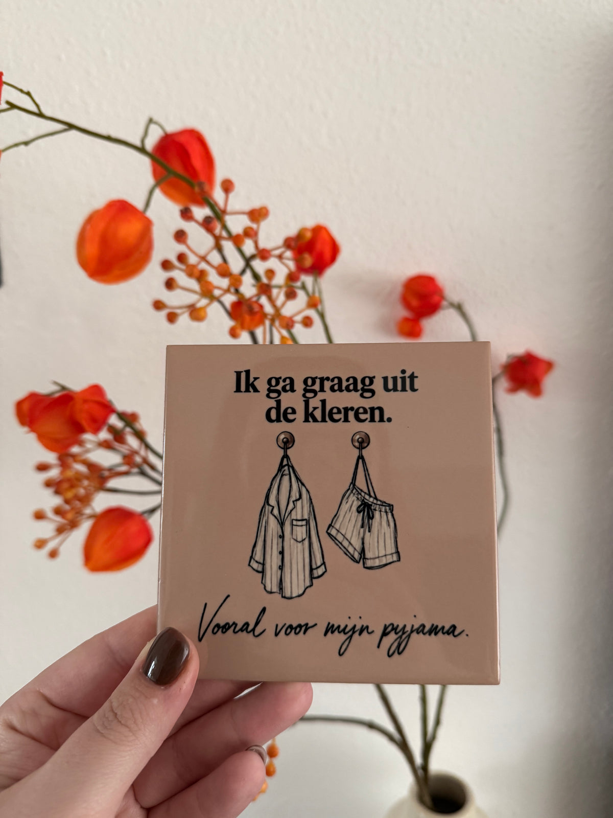 Ik ga graag uit de kleren