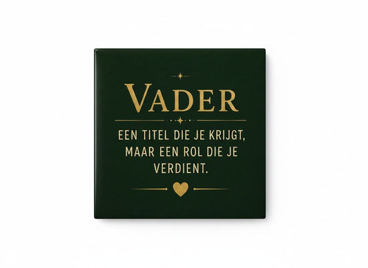 Vader – een titel die je krijgt, maar een rol die je verdient