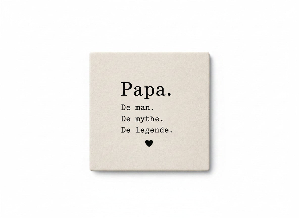 Papa. De man. De mythe. De legende.