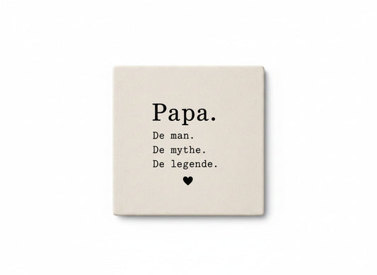 Papa. De man. De mythe. De legende.