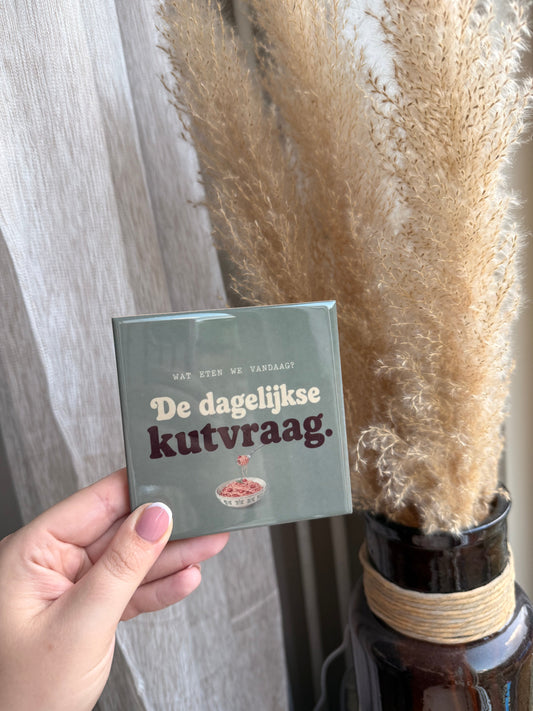 De dagelijkse kutvraag