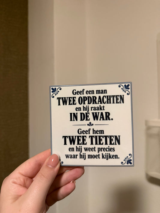 Tegel – Twee opdrachten