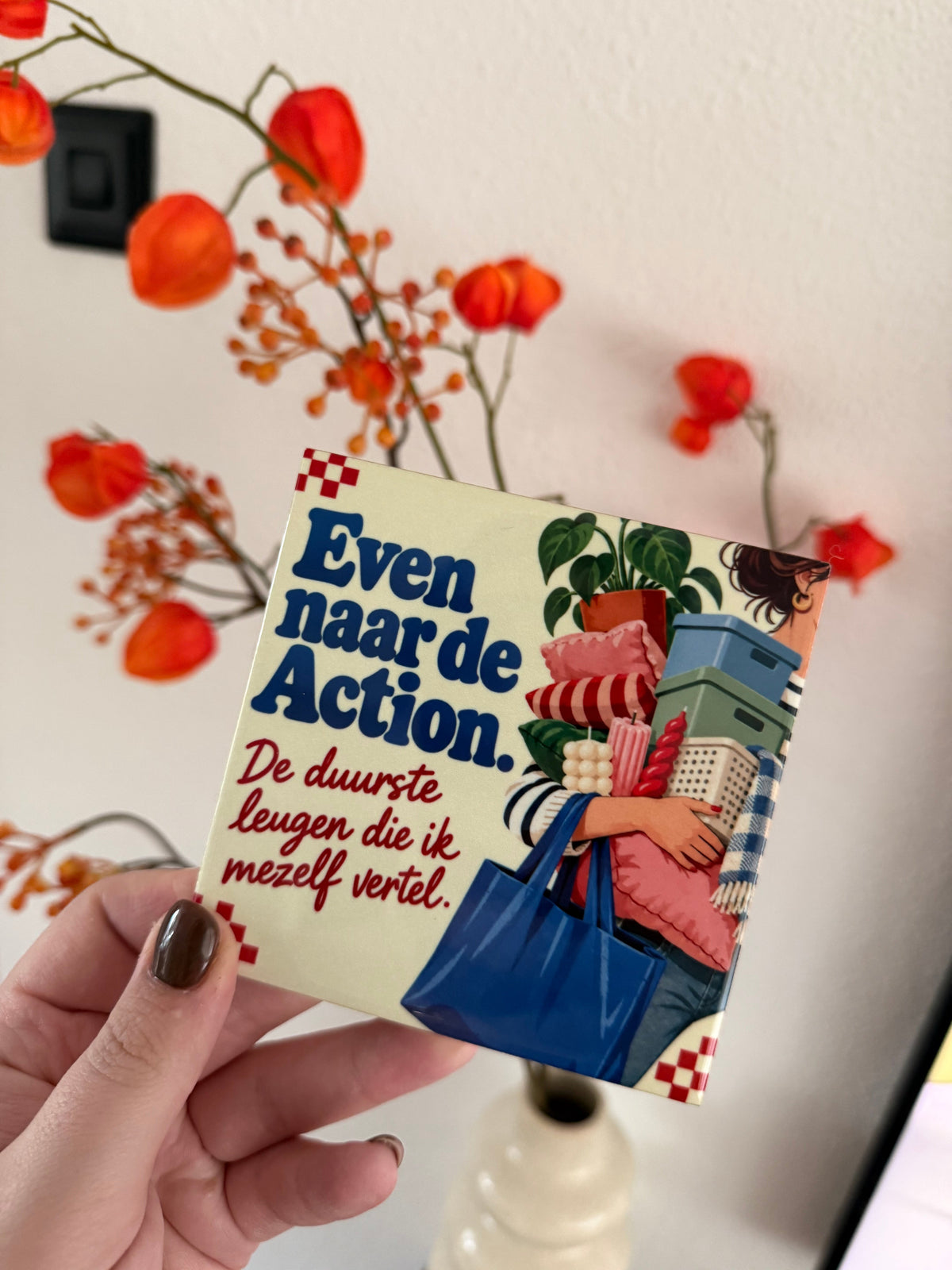 Even naar de Action