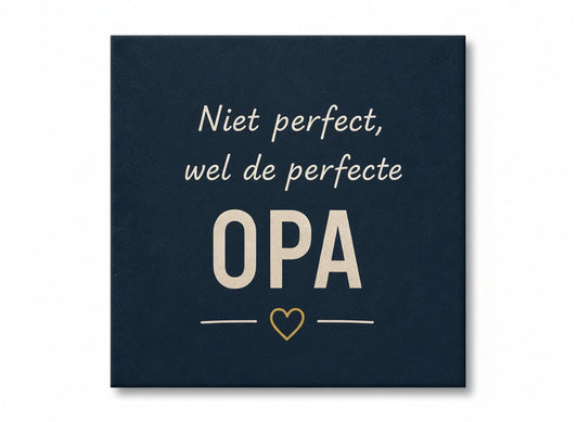 Niet perfect, wel de perfecte opa