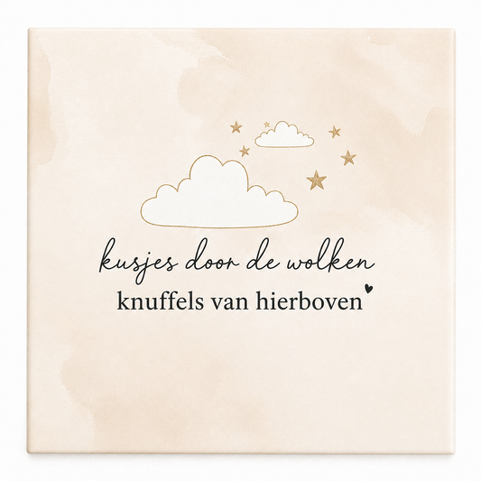 Kusjes door de wolken