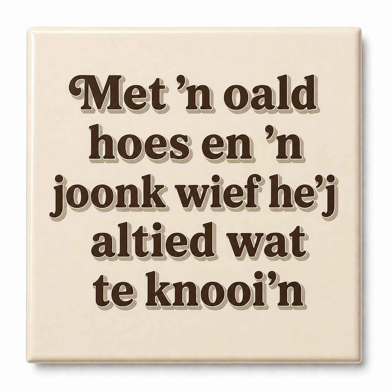 Met ’n Oald Hoes en ’n Joonk Wief