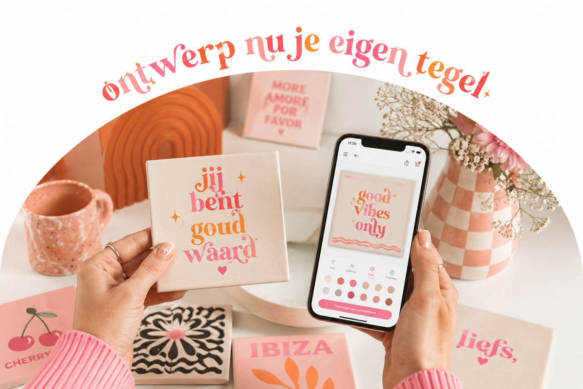 Maak je eigen gesublimeerde tegeltje