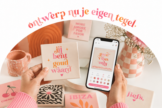 Maak je eigen gesublimeerde tegeltje
