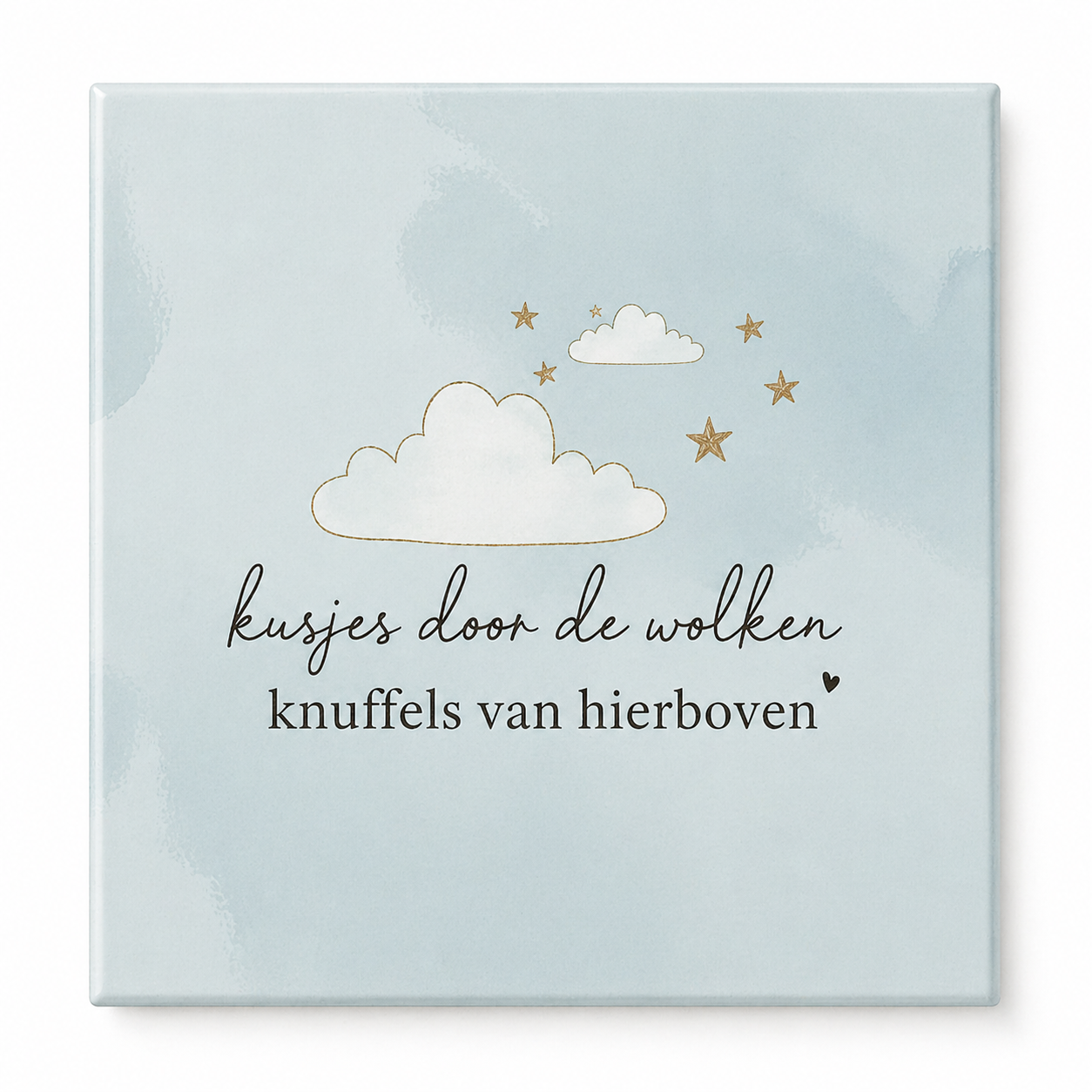 Kusjes door de wolken