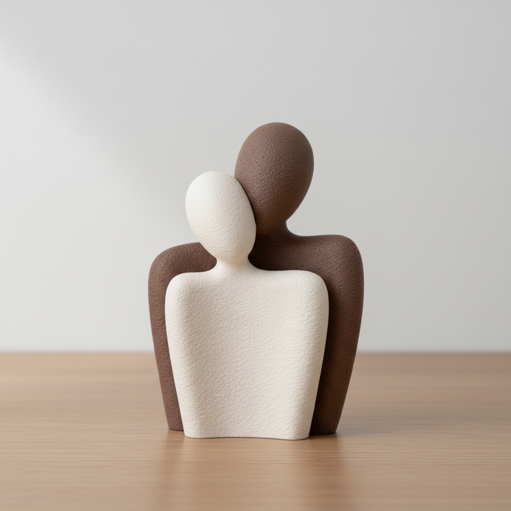 Wij — 3D geprint beeldje koppel
