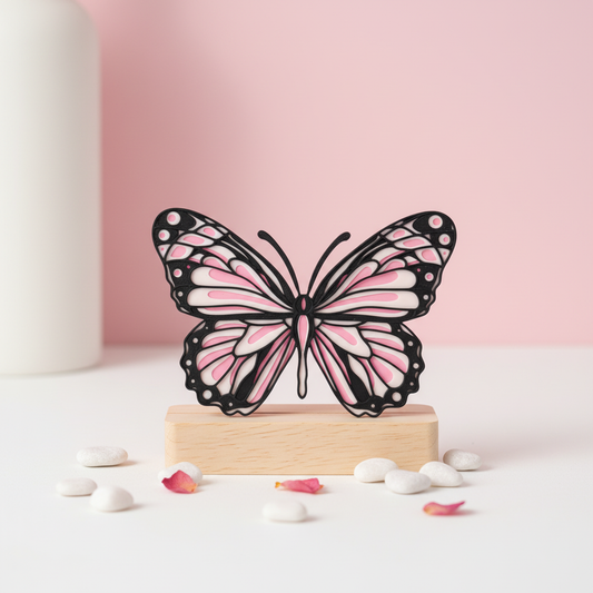 3D Geprinte Vlinder