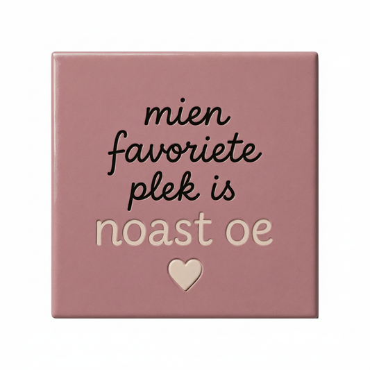 Mien favoriete plek is noast oe
