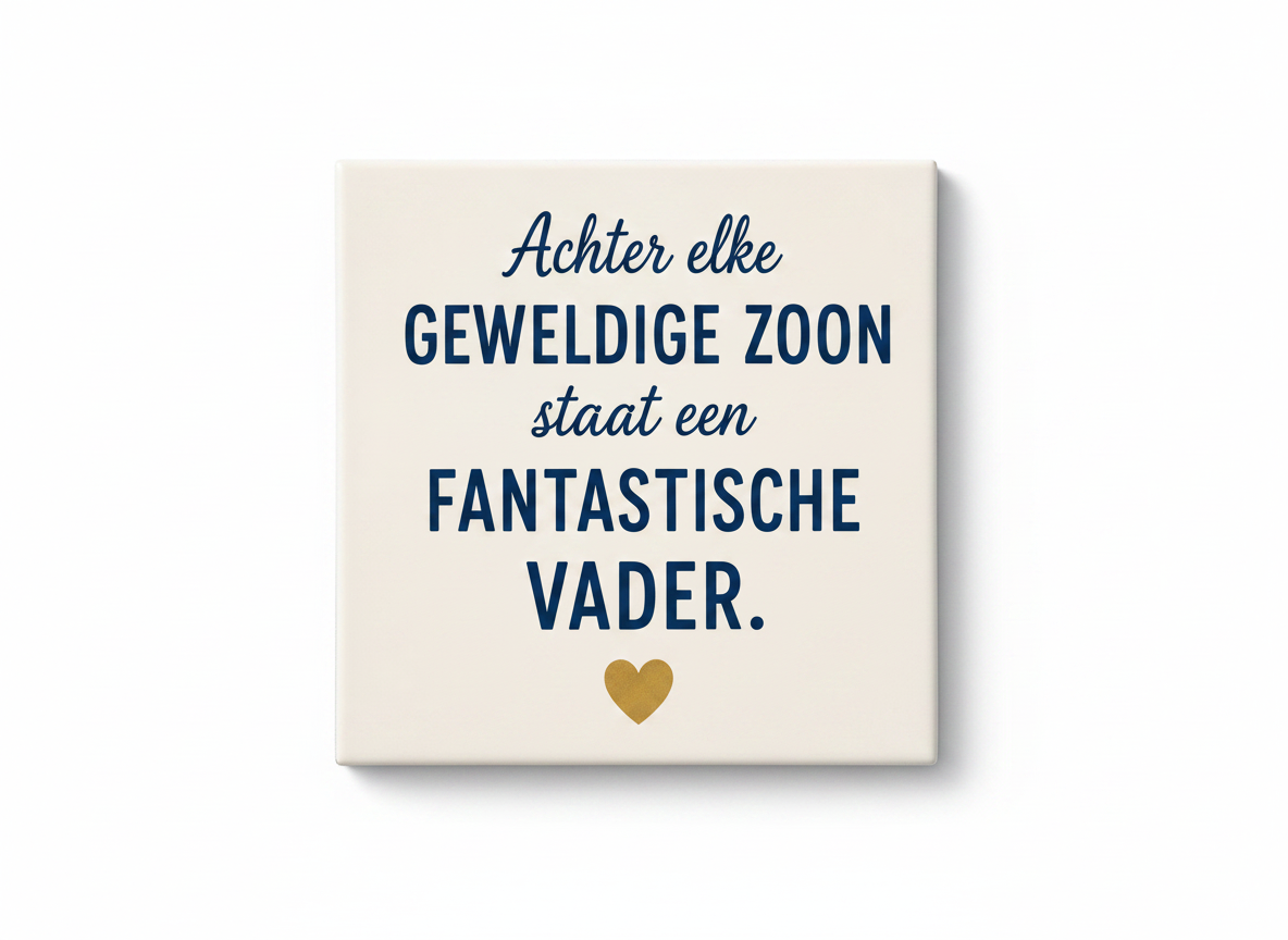Achter elke geweldige zoon staat een fantastische vader