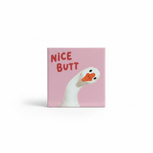 Nice Butt gesublimeerde tegel 11x11 cm