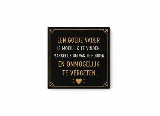 Een goede vader is moeilijk te vinden, makkelijk om van te houden en onmogelijk te vergeten