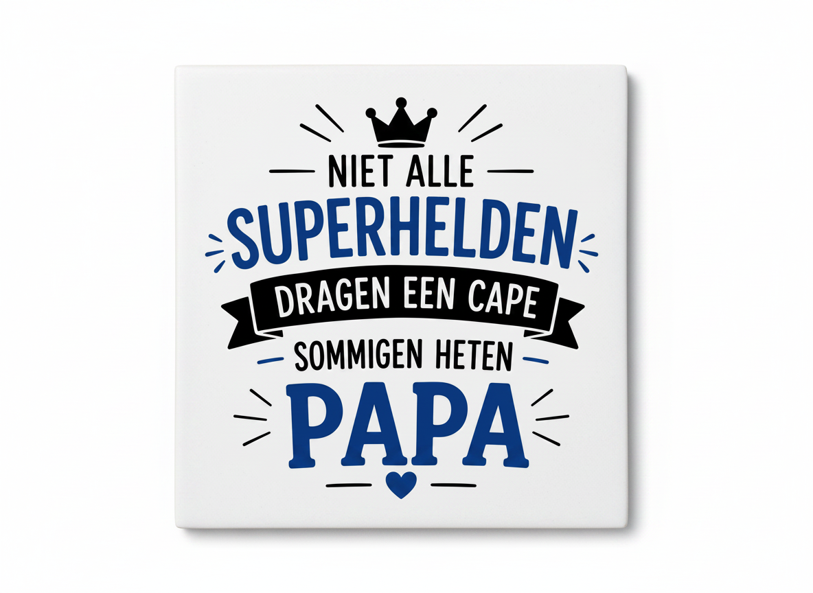 Niet alle superhelden dragen een cape… sommigen heten PAPA – kroontje
