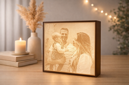 Persoonlijke 3D Fotolamp | Jouw Moment in Licht