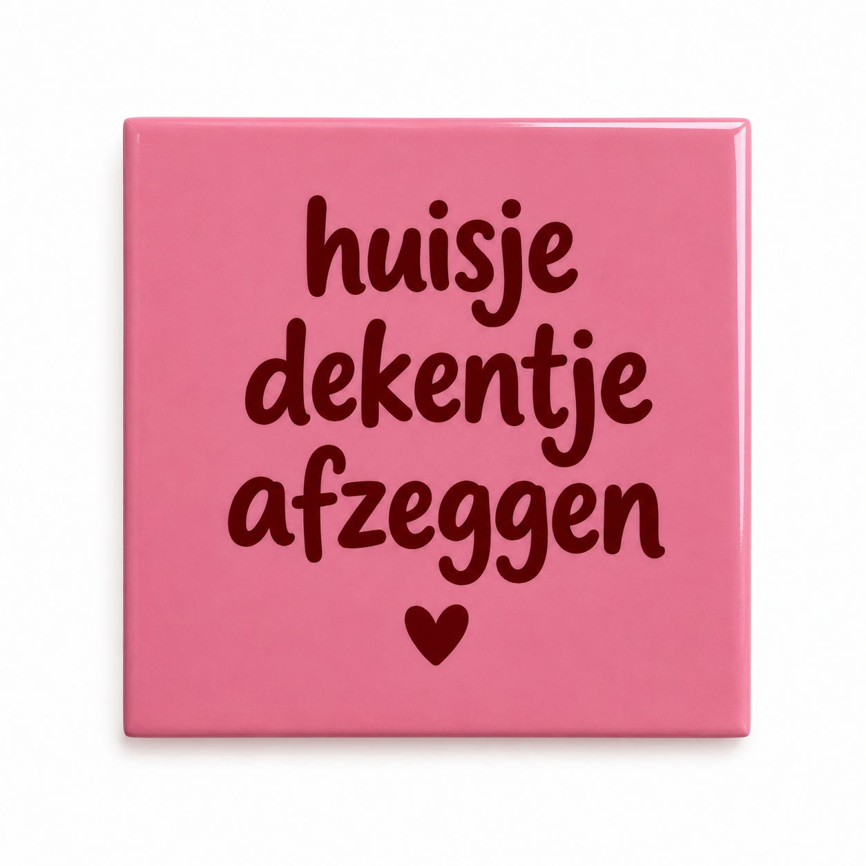 Huisje dekentje afzeggen