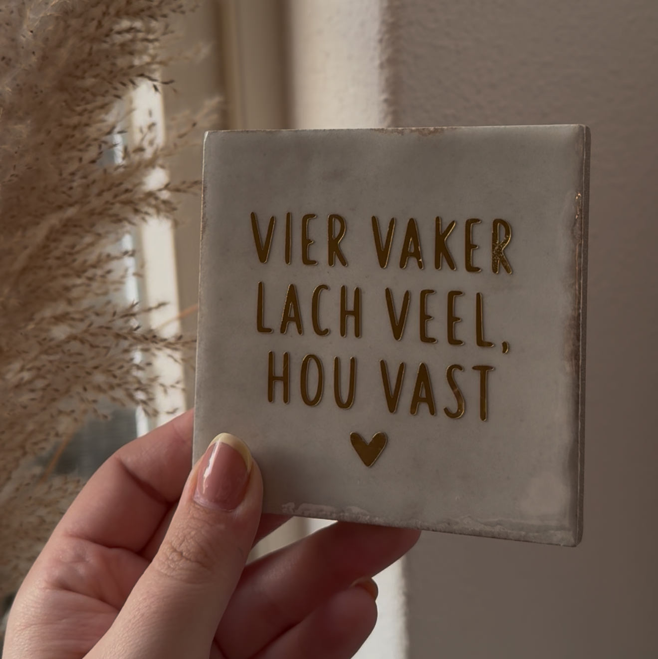 Vier vaker lach veel, hou vast