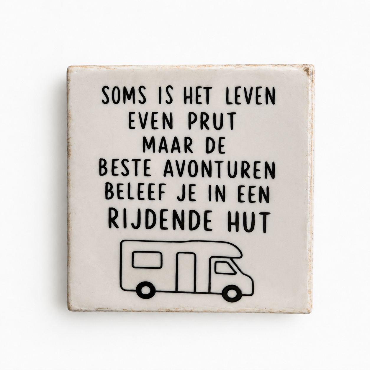 Soms is het leven even prut – rijdende hut