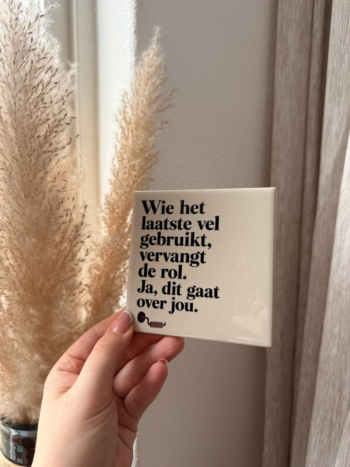 Wie het laatste vel gebruikt