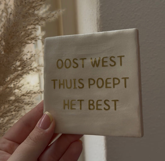 Oost west thuis poept het best