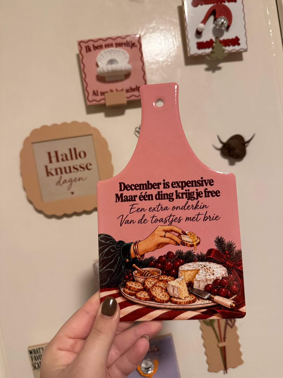 Decoratief plankje – December is expensive