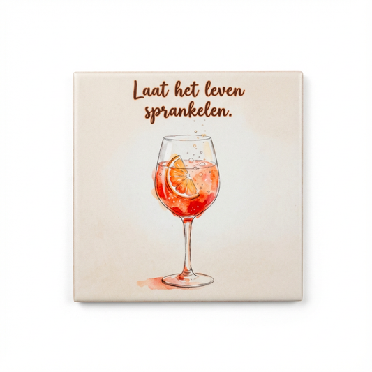 Laat het leven sprankelen