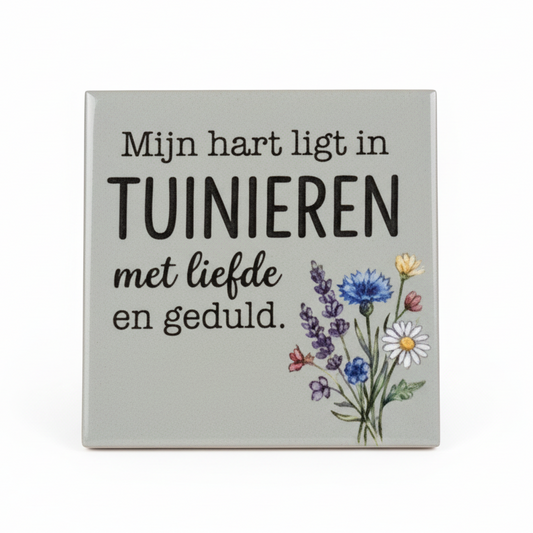Tegel tuinieren