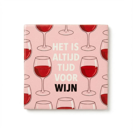 Het is altijd tijd voor wijn